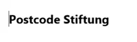 Postcode Stiftung Logo