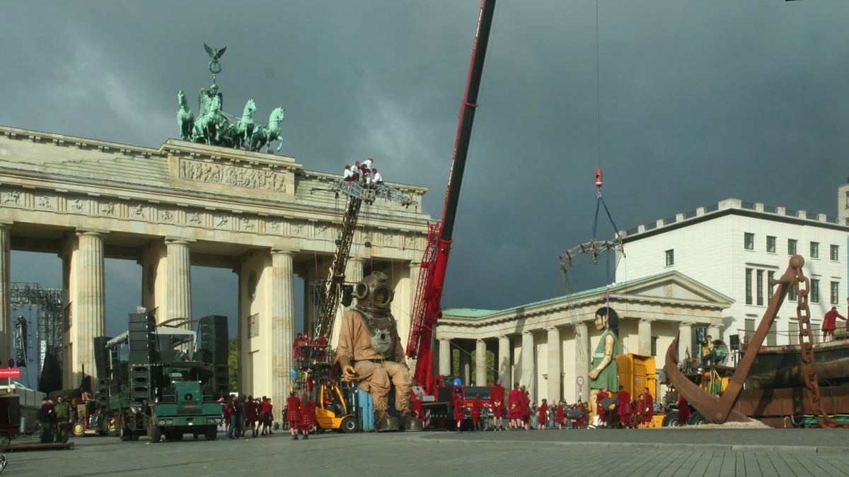 Die Riesen 2009 zum Tag der deutschen Einheit