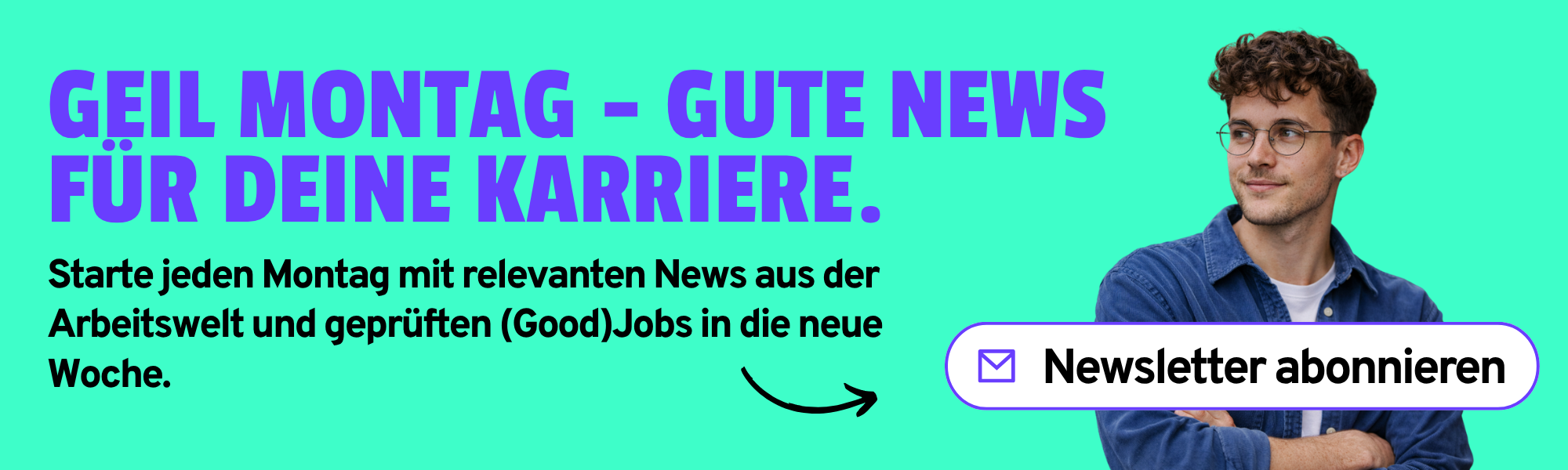 Newsletter f&uuml;r Jobs mit Sinn: Karriere-News und Stellenangebote direkt per E-Mail erhalten