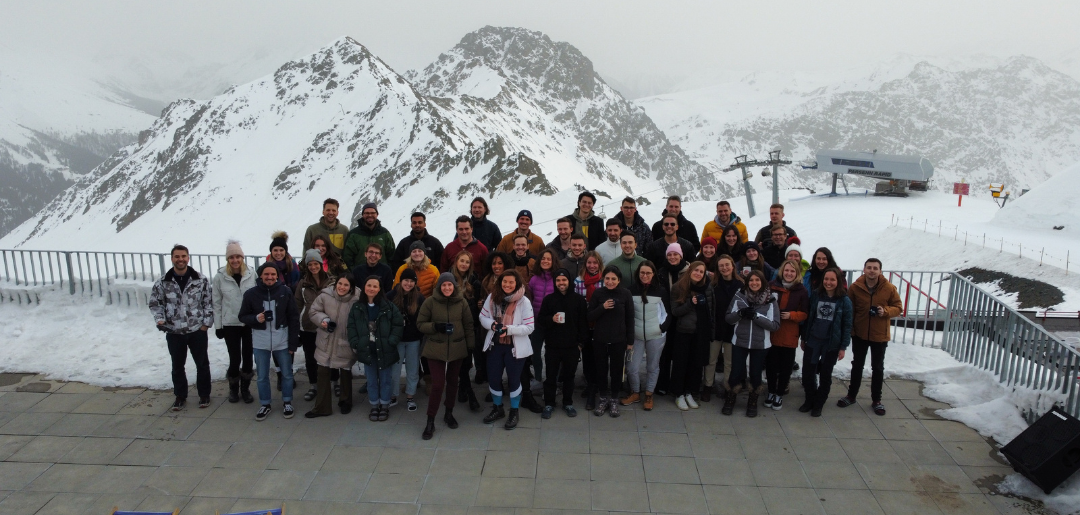 Das Inyova-Team beim Davos Winter Retreat